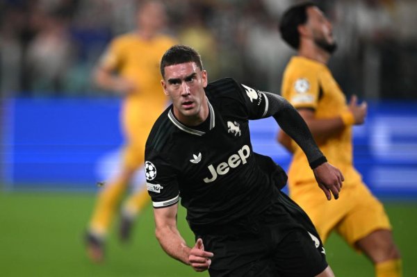 欧冠-弗拉霍维奇2射1传凯利绝平 尤文主场4-4多特